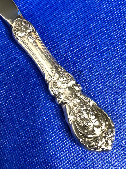 Vintage Reed & Barton Mirror Stele Sterling Silver Handle Francis I Steak Knife