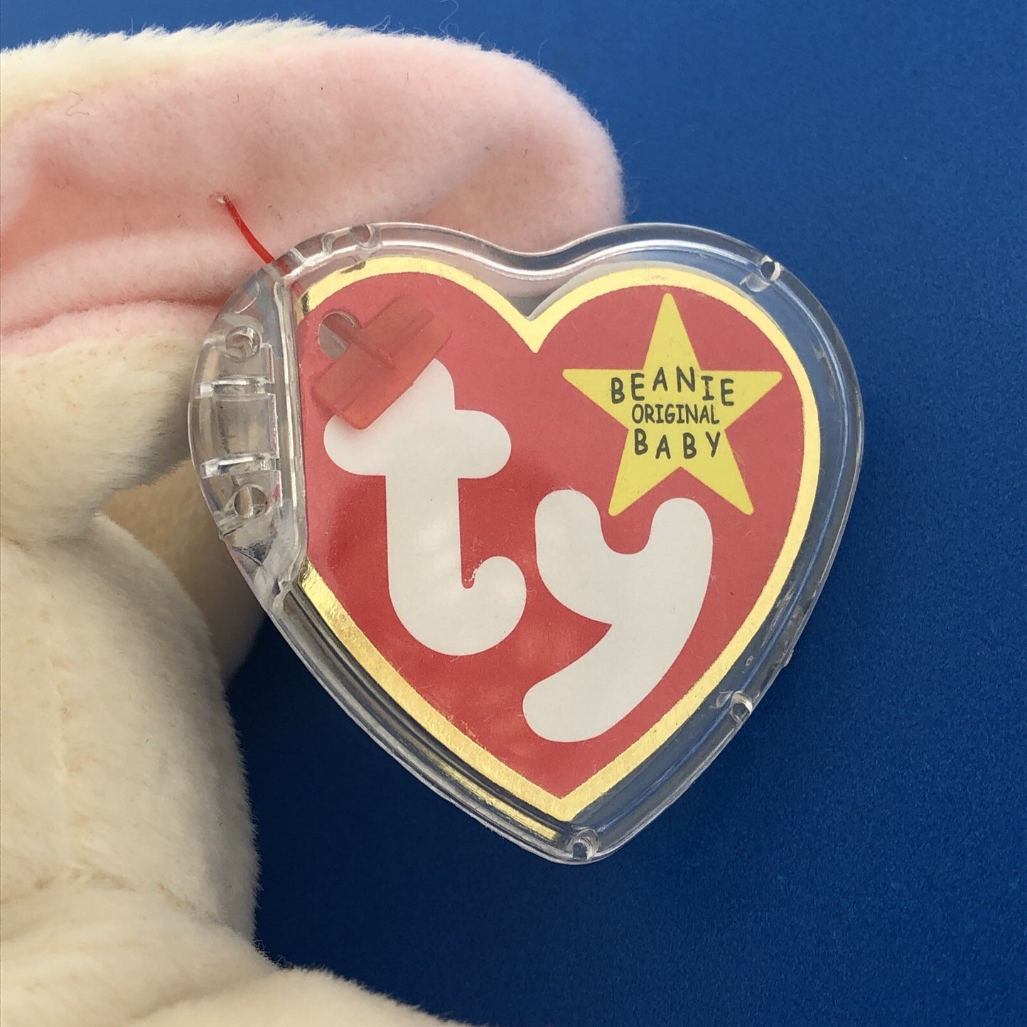 1998 TY Beanie Baby Nibbler The Rabbit Mint Condition Retired Errors- 4202