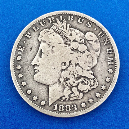 1883 S Morgan Silver Dollar Better Key Rare San Francisco Mint Wild West Coin