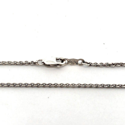 925 Sterling Silver Designer JWBR Diamond Angel Heart Infinity Pendant Necklace