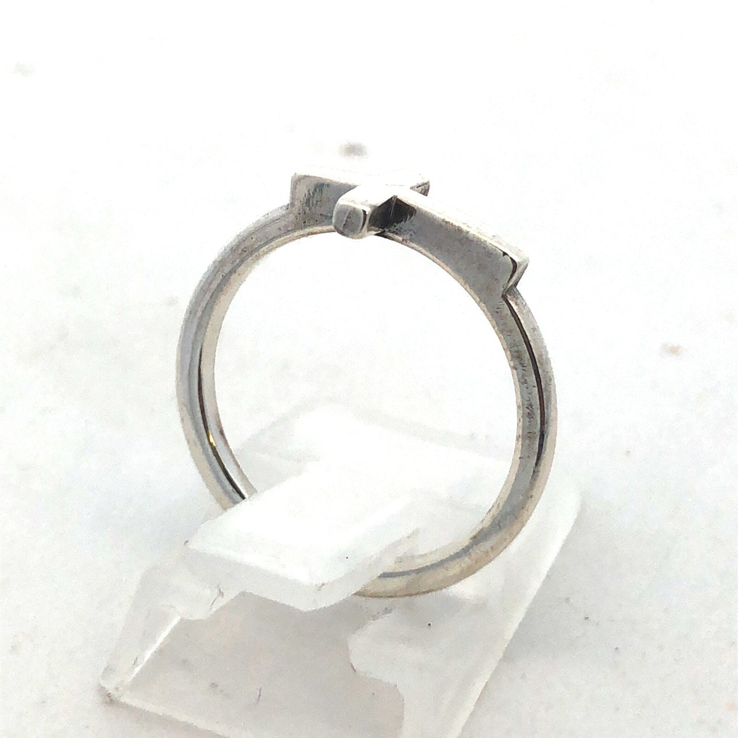 Designer James Avery 925 Sterling Silver Horizon Cross Ring