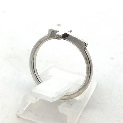 Designer James Avery 925 Sterling Silver Horizon Cross Ring