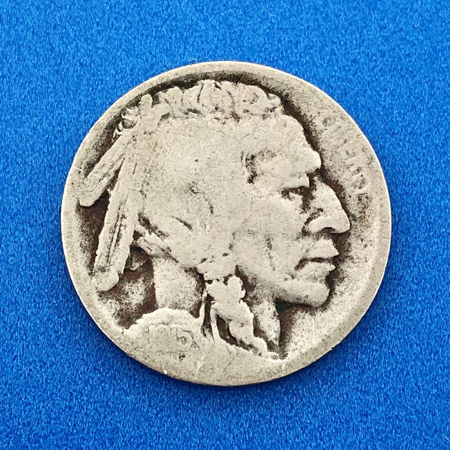 1915 S Indian Head Buffalo Nickel Better Key Scarce San Francisco Mint Coin