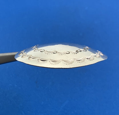 Three Smokes Trading Co 925 Sterling Silver Native American Concho Stud Earrings