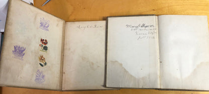 1881-1912 Lot Of Five Antique Classroom Instructional Hard Bound Books