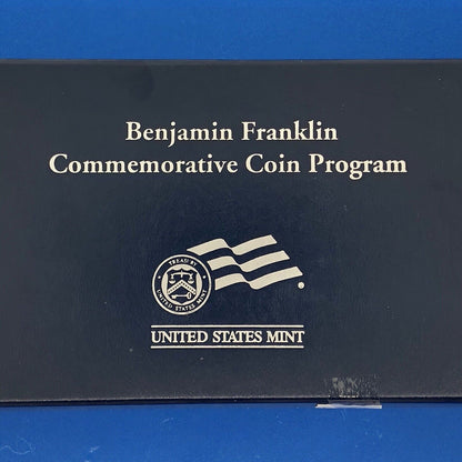 2006 P Benjamin Franklin Scientist Commemorative Uncirculated Silver Dollar