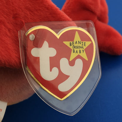 1996 TY Beanie Baby Strut The Rooster Mint Condition Tag Errors - 4171