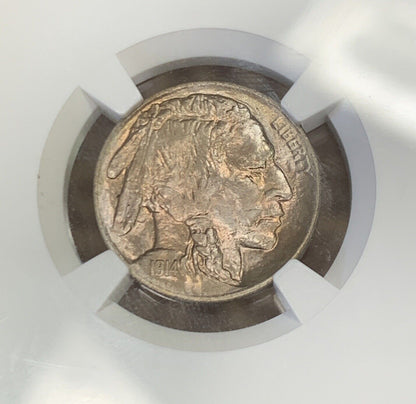 1914 P 5c Buffalo Nickel NGC MS65 Better Date Rare Condition American Coin