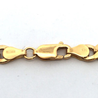 Designer Exotic 10K Yellow Gold Unisex Miami Cuban Link Chain Necklace
