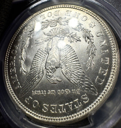 1921 D PCGS Graded MS 63 S$1 Silver Morgan Dollar Coin