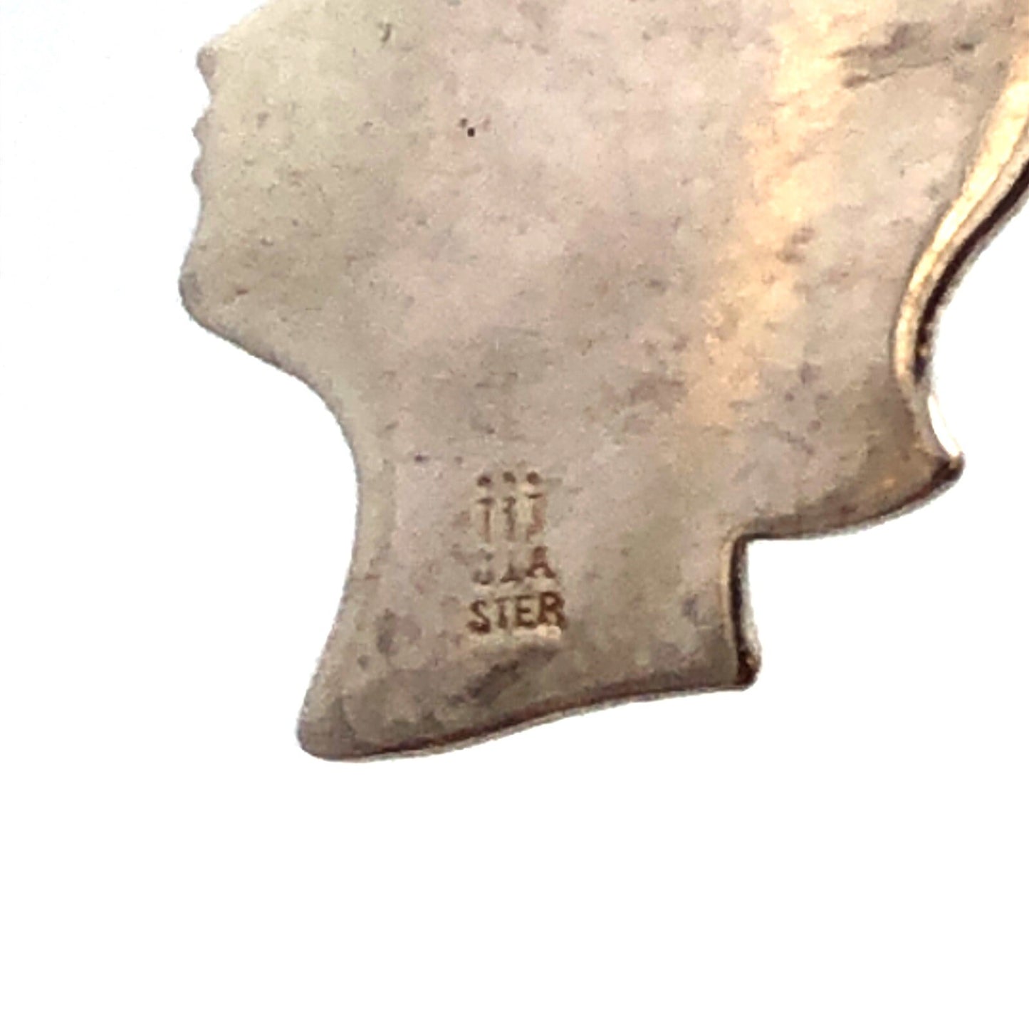 James Avery 925 Sterling Silver Girl Profile Silhouette Olivia Charm Pendant