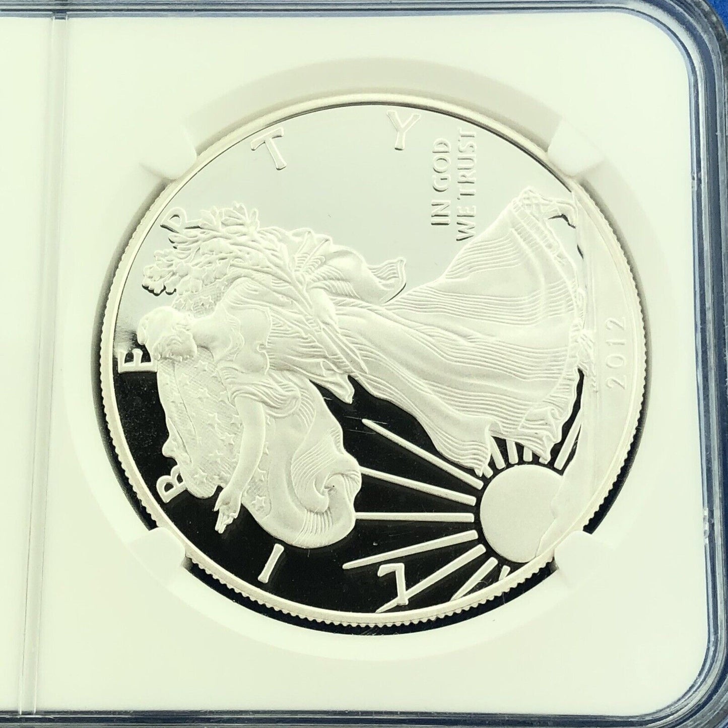 2012 S Proof Silver Eagle 999 Fine Silver NGC PF70 Ultra Cameo Set Early Release