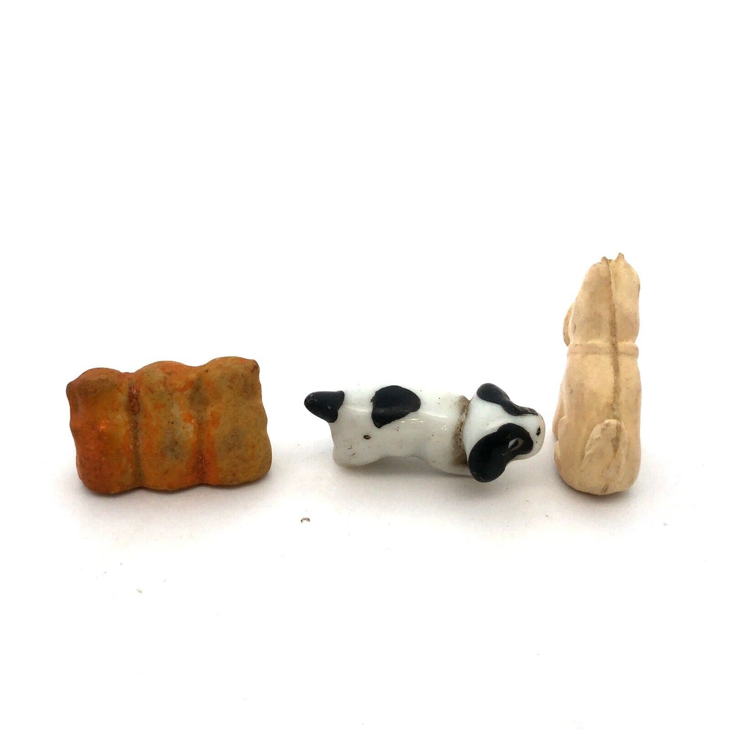 1940's Japan Lot of 14 Pcs Ceramic Miniature Hand Painted Animal Figurines