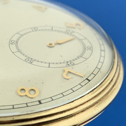 1950 Mid Century Elgin 10K Rolled Gold Grade 546 Model 5 Working Pocket Watch