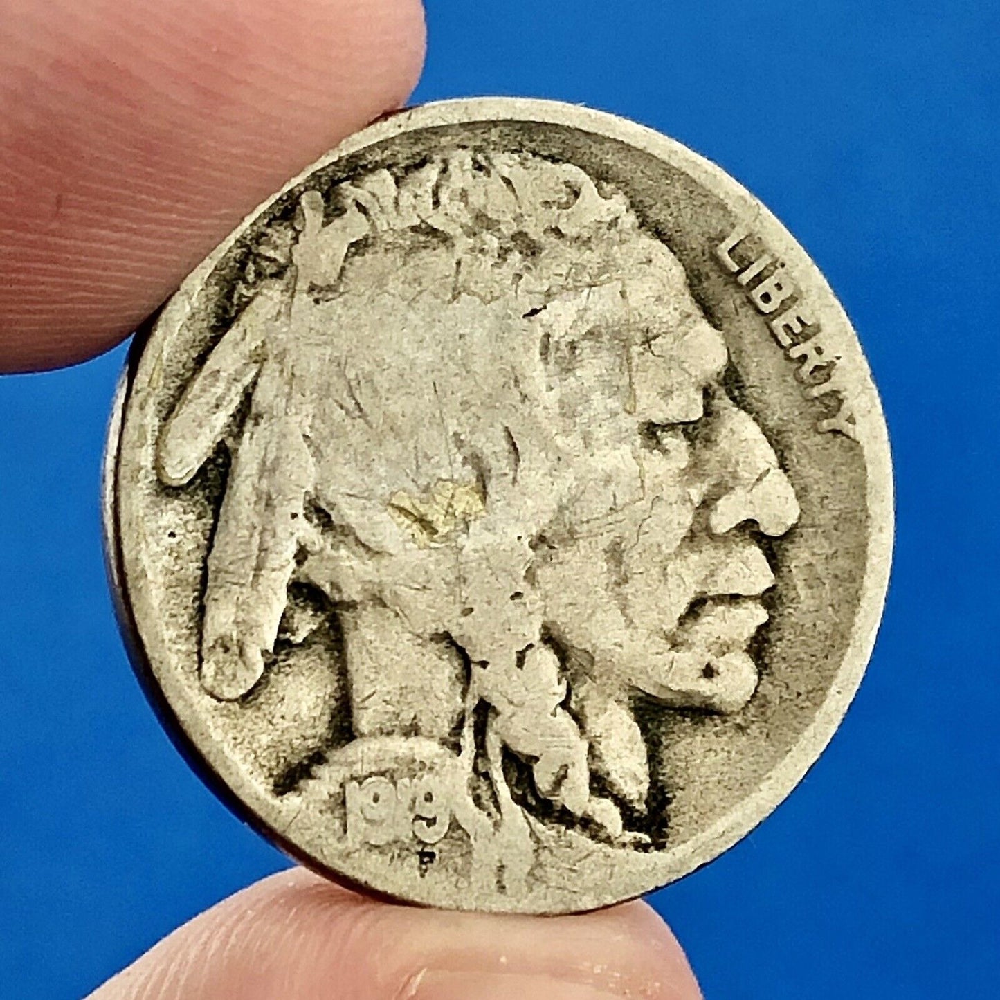 1919 S 1920 PDS Lot Of Four Indian Head Buffalo Nickels Better Semi Key Coins