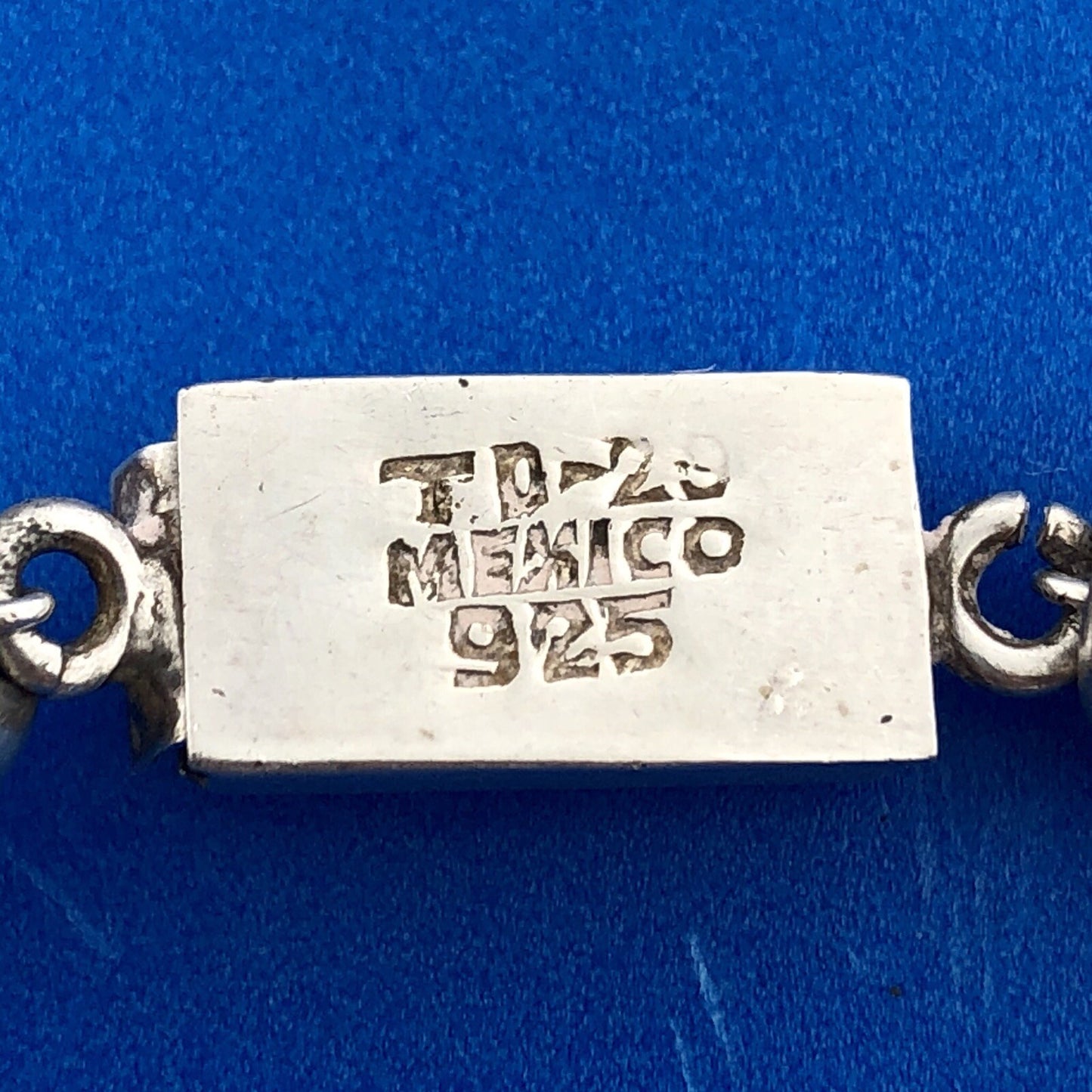 Vintage Taxco TD-29 Sterling Silver 925 Graduated Bead Ball Statement Necklace