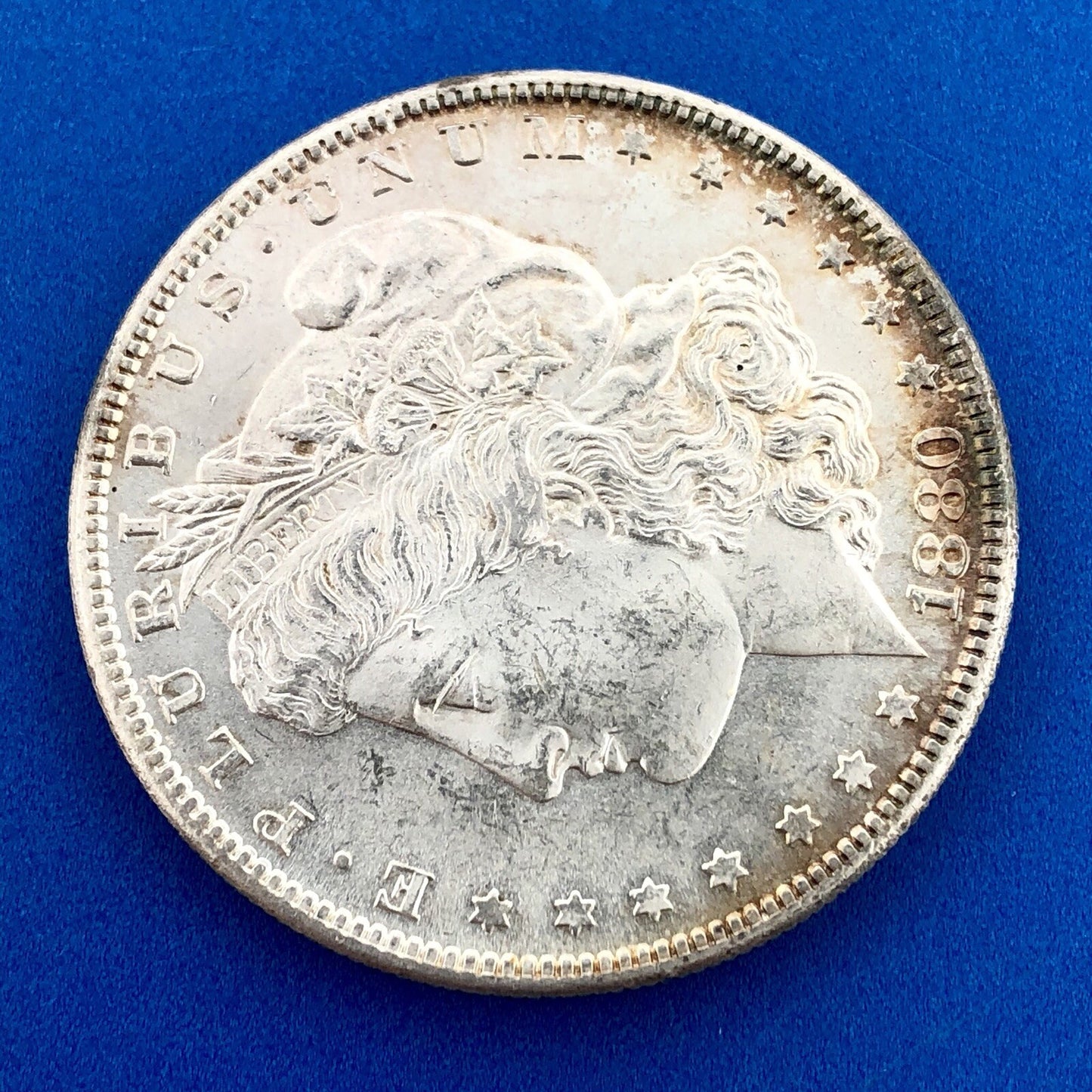 1880 S Morgan Silver Dollar San Francisco Beauty Brilliant Uncirculated Coin