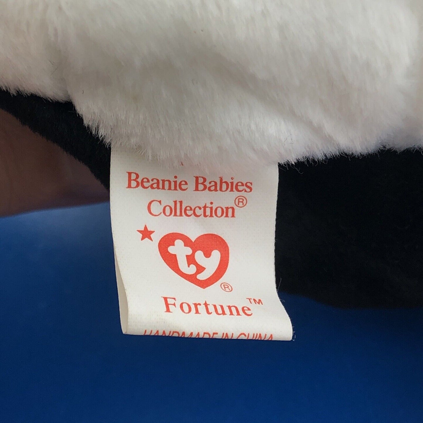 1997 TY Beanie Baby Fortune The Panda Near Mint Condition Retired Errors- 4196