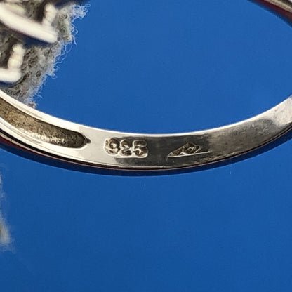 Sterling Silver Pink Tourmaline Peridot Citrine Cluster Cocktail Ring