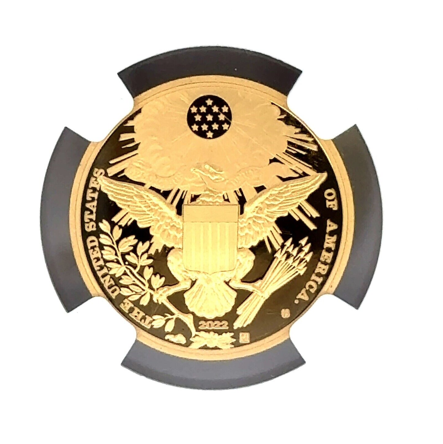 2022 France Gold 50 Euro Great Seal of the US NGC PF70 Ultra Cameo Rare Coin