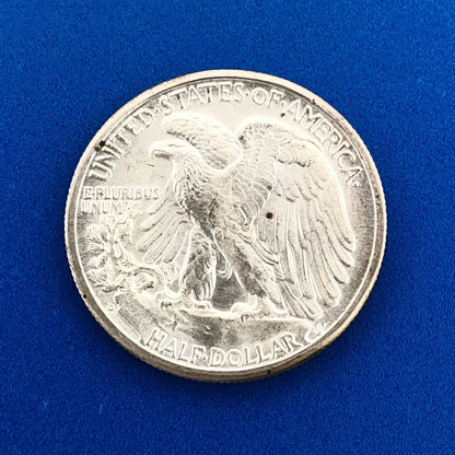 1945 D Silver Walking Liberty Half Dollar Better Key Denver Mint Coin GEM BU