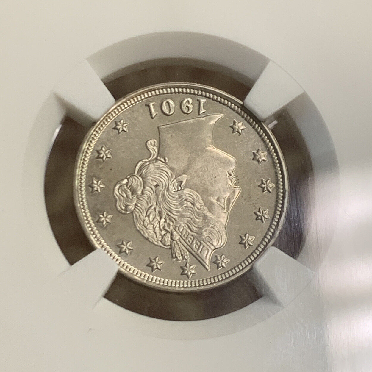 1901 P Proof Liberty Nickel 5c Better Philadelphia NGC PF65 Coin