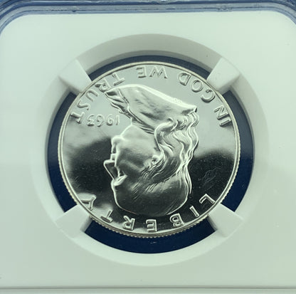 1963 Franklin Silver Proof Half Dollar 50c $.50 Better Key Rare NGC PF68 Cameo