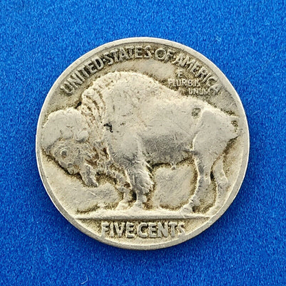 1918 P Indian Head Buffalo Nickel Better Key Scarce Philadelphia Mint Coin