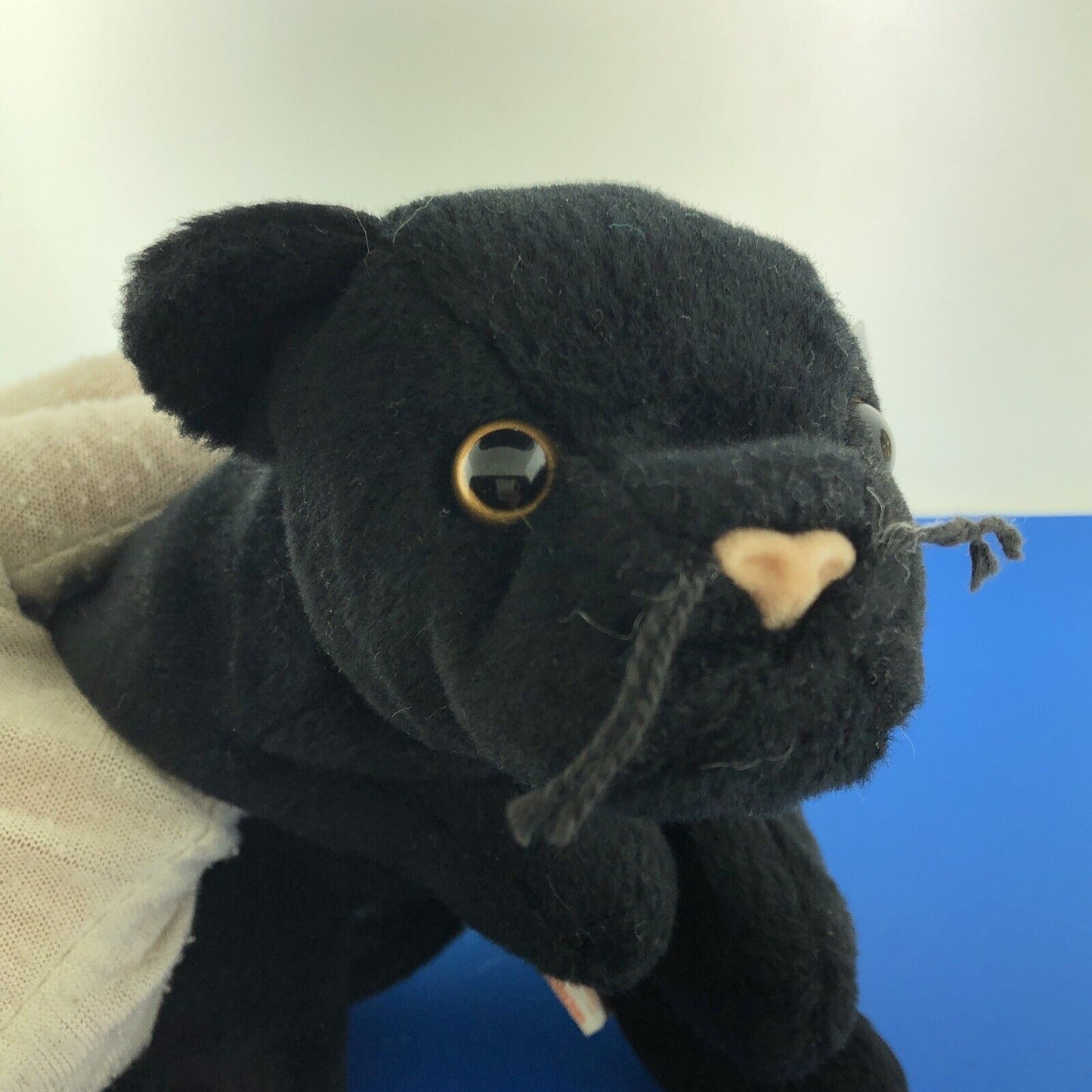 1995 TY Beanie Baby Velvet The Panther Near Mint Condition Retired Errors- 4064