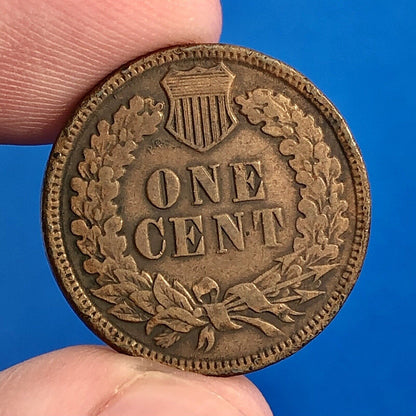 1881 Indian Head One Cent Penny Type 3 Bronze Better Key Philadelphia Coin