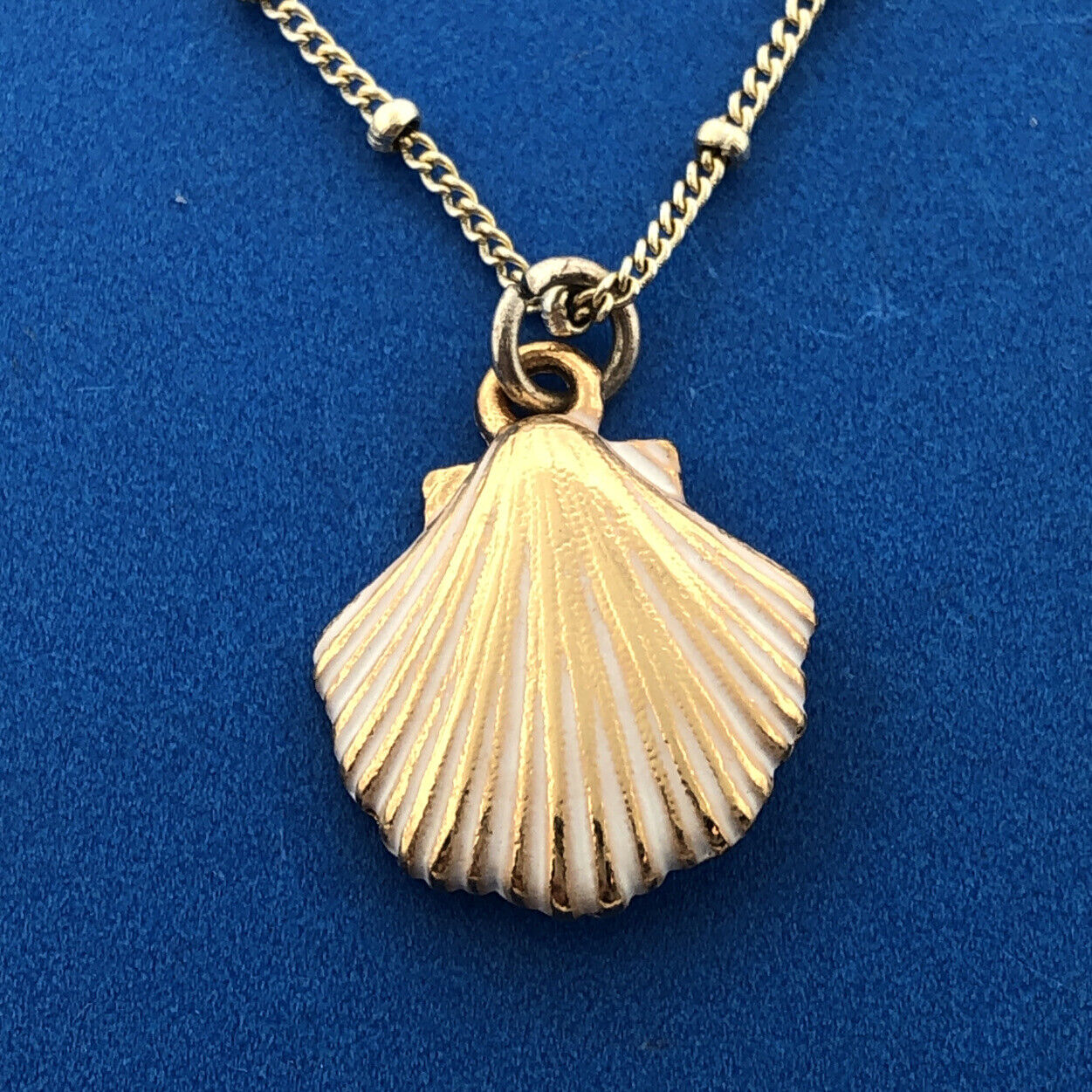 Brighton Silver Gold Two Tone Sea Dreamer Starfish Shell Pearl Charm Necklace