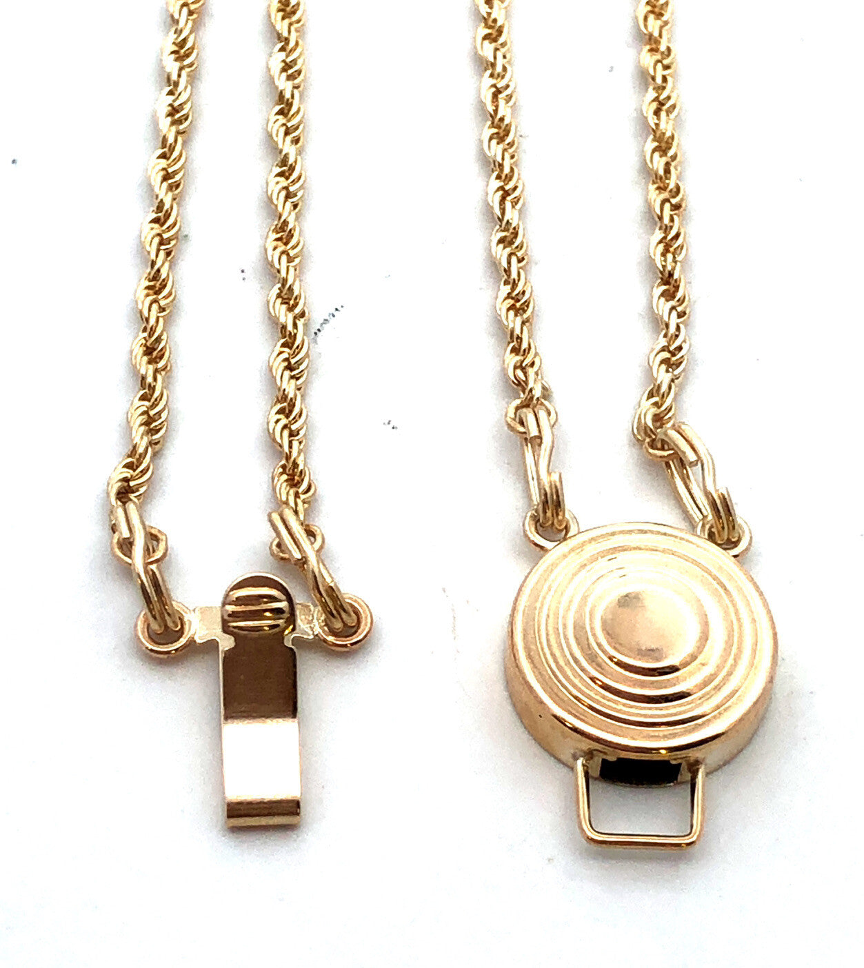 Richard Klein KLJCI 14K Yellow Gold Purple Topaz Diamond Double Strand Bracelet