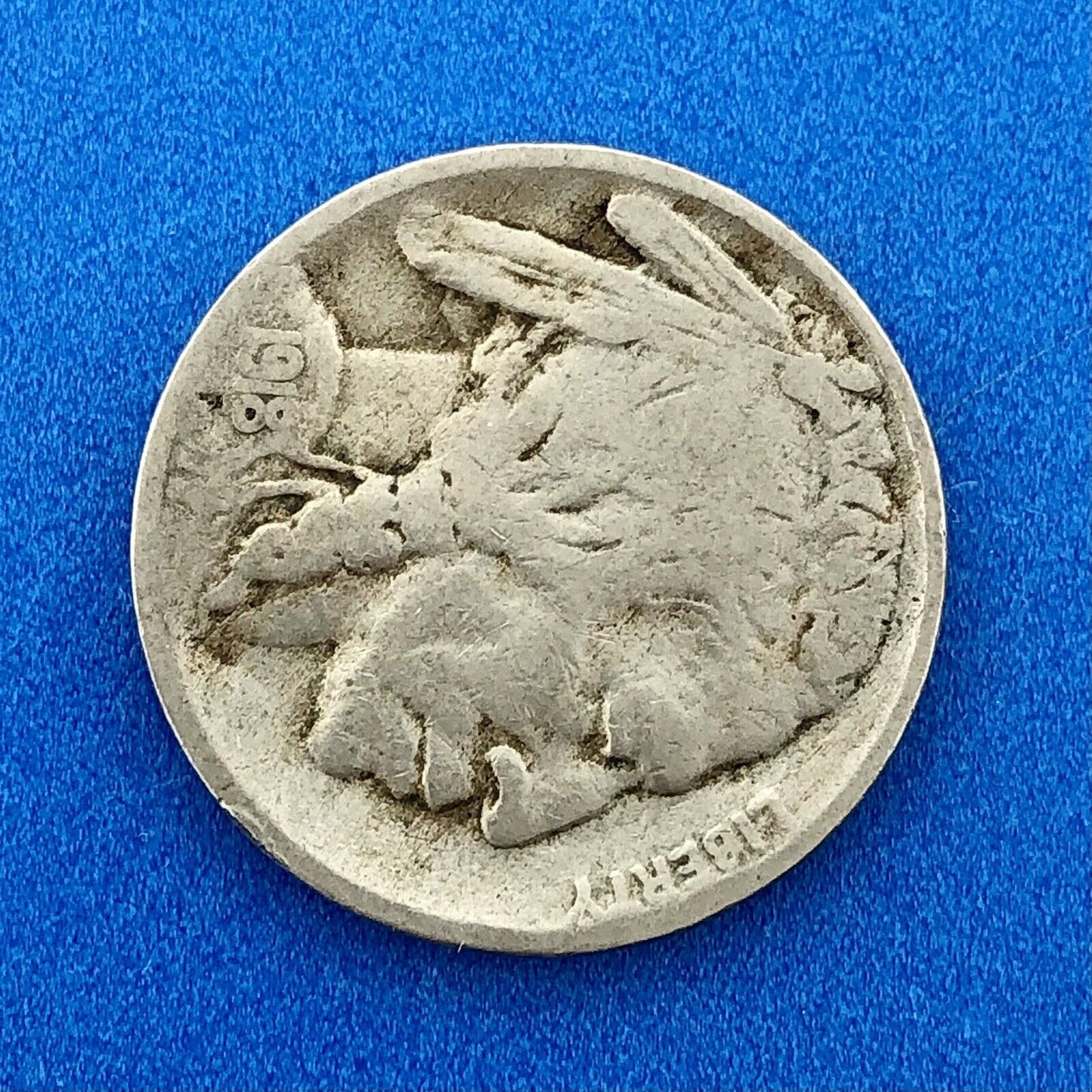 1918 S Indian Head Buffalo Nickel Better Key Scarce San Francisco Mint Coin