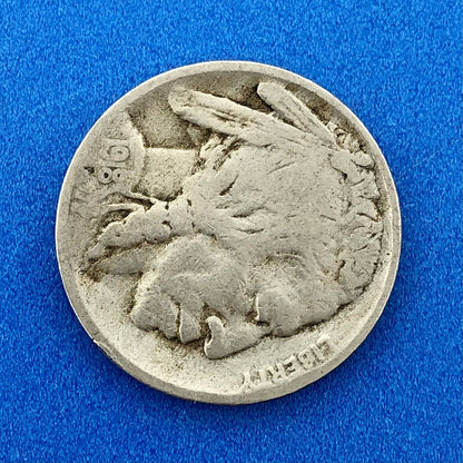 1918 S Indian Head Buffalo Nickel Better Key Scarce San Francisco Mint Coin