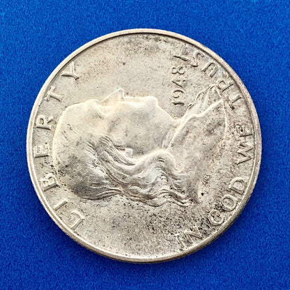 1948 D Franklin Silver Half Dollar Better Key First Year Series Denver Mint Coin