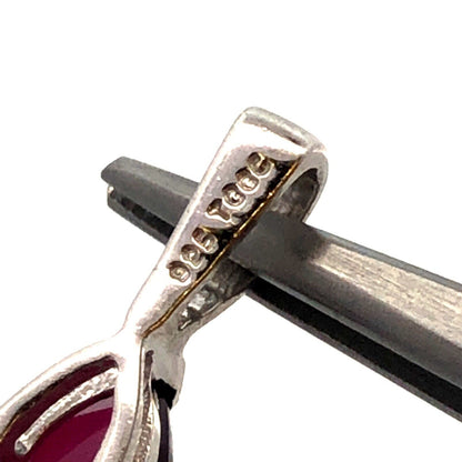 Designer TGGC 925 Sterling Silver Marquise Amethyst Solitaire Pendant