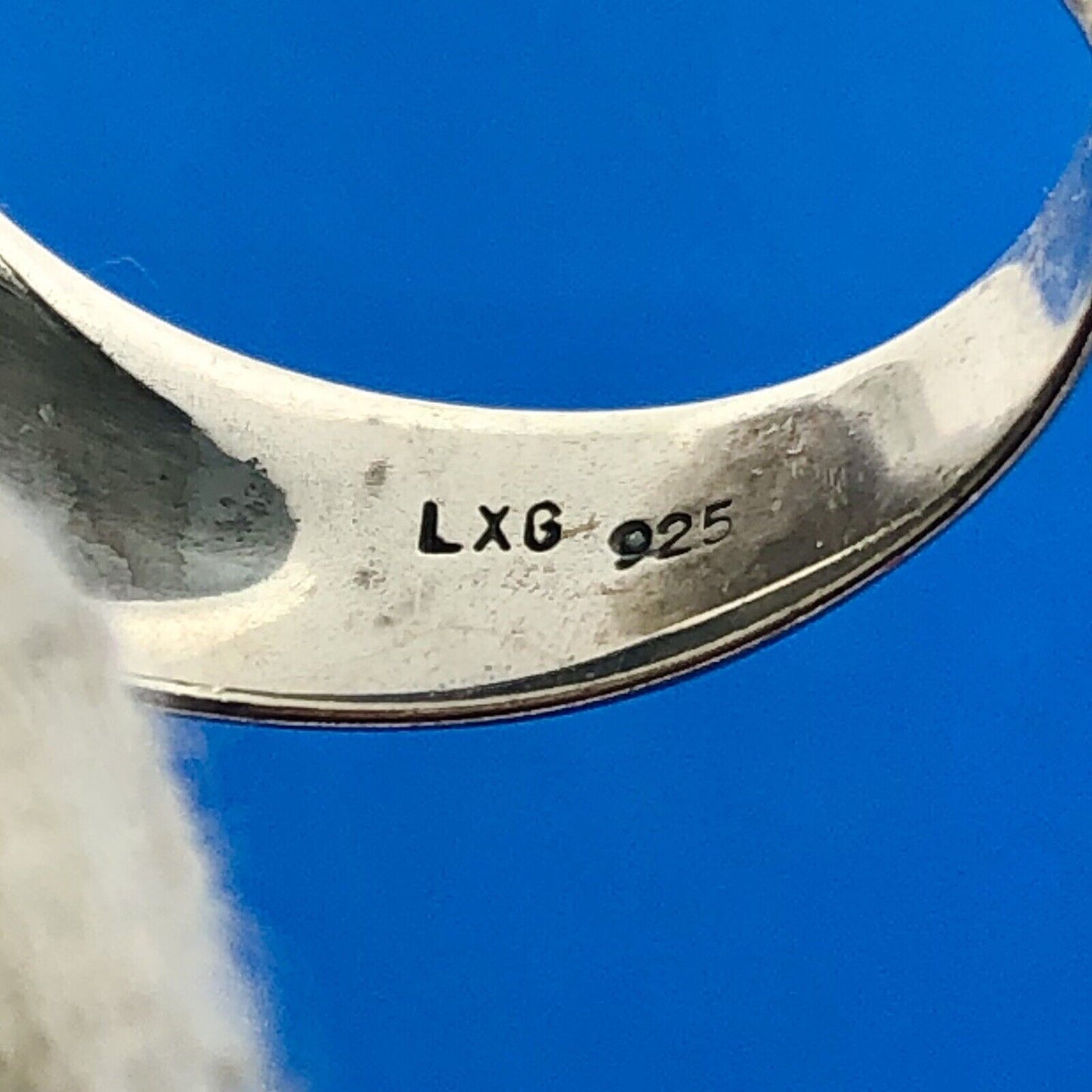 Modernist Designer 925 Sterling Silver Infinity Swirl Crop Circle Statement Ring