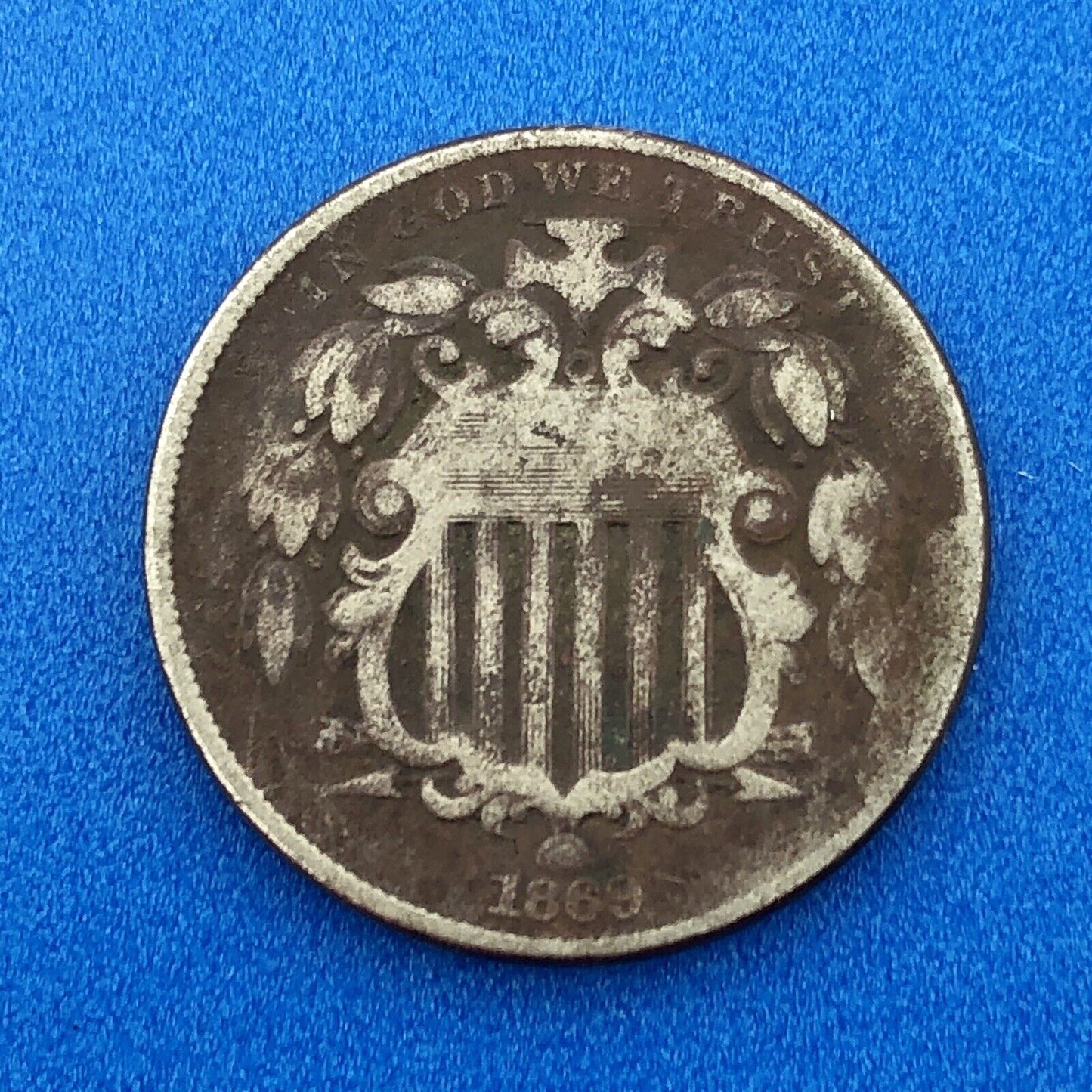 1870 P Shield Nickel Variety 2 Four Coin Mixed Date Better Philadelphia Lot