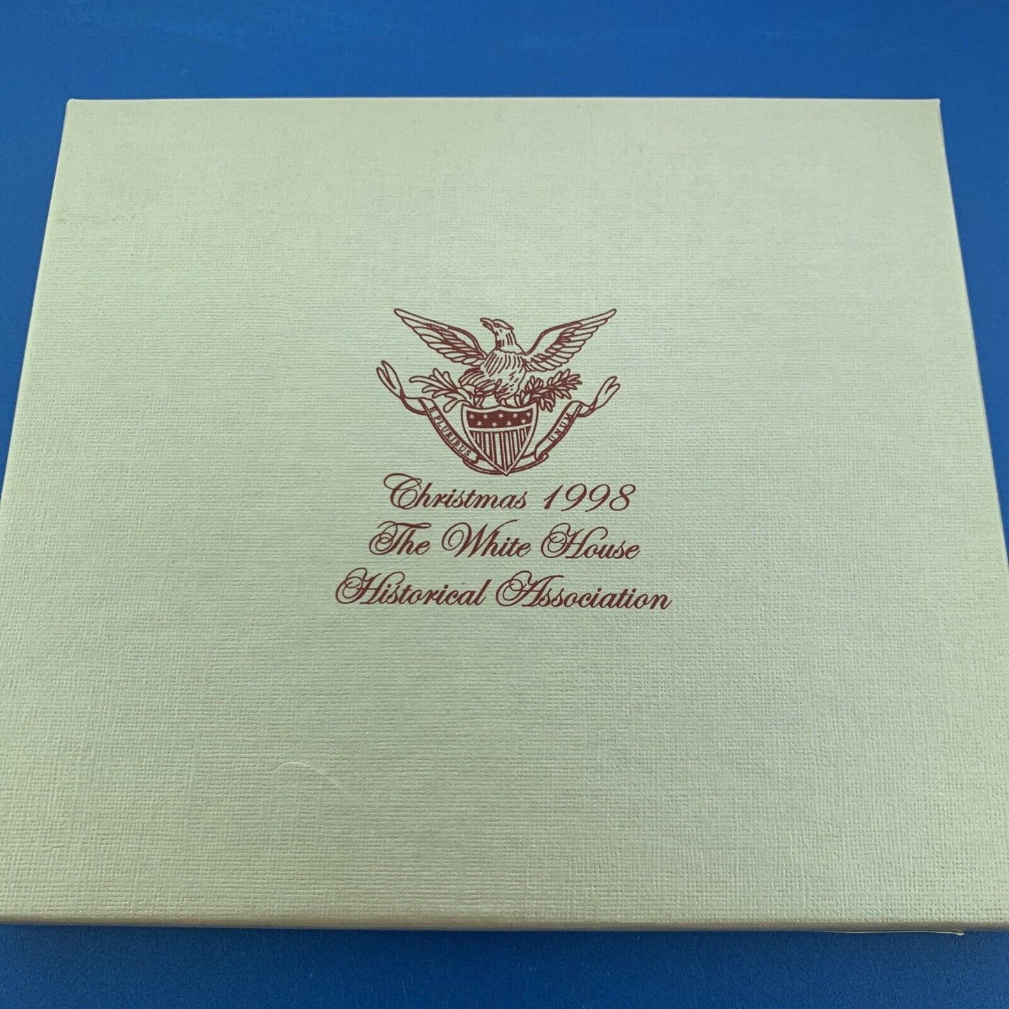 1998 White House Historical Association Buchanan Era Christmas Ornament