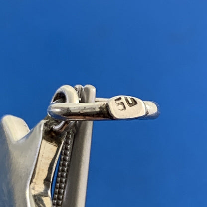 925 Sterling Silver Solid Star Charm Pendant