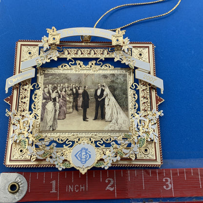 2007 White House Historical Association Grover Cleveland Era Christmas Ornament