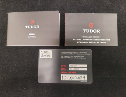 Tudor Heritage Black Bay 58 39mm Black Dial Steel Men's Swiss Watch 79030N