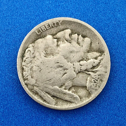 1924 D Indian Head Buffalo Nickel Better Key Scarce Denver Mint Coin