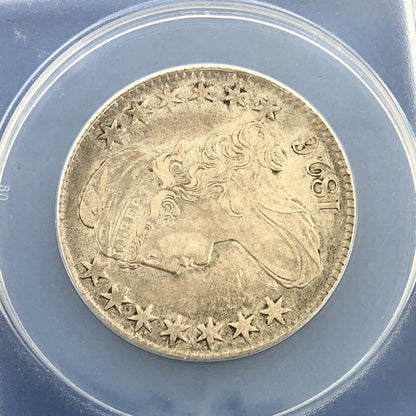 1826 Capped Bust Silver Half Dollar 50c Lettered Edge ANACS EF45 O-110 Coin