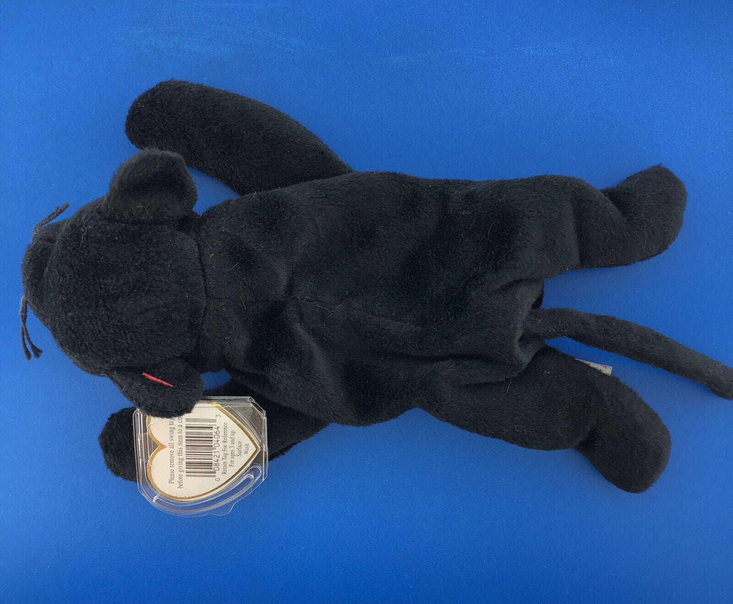 1995 TY Beanie Baby Velvet The Panther Near Mint Condition Retired Errors- 4064