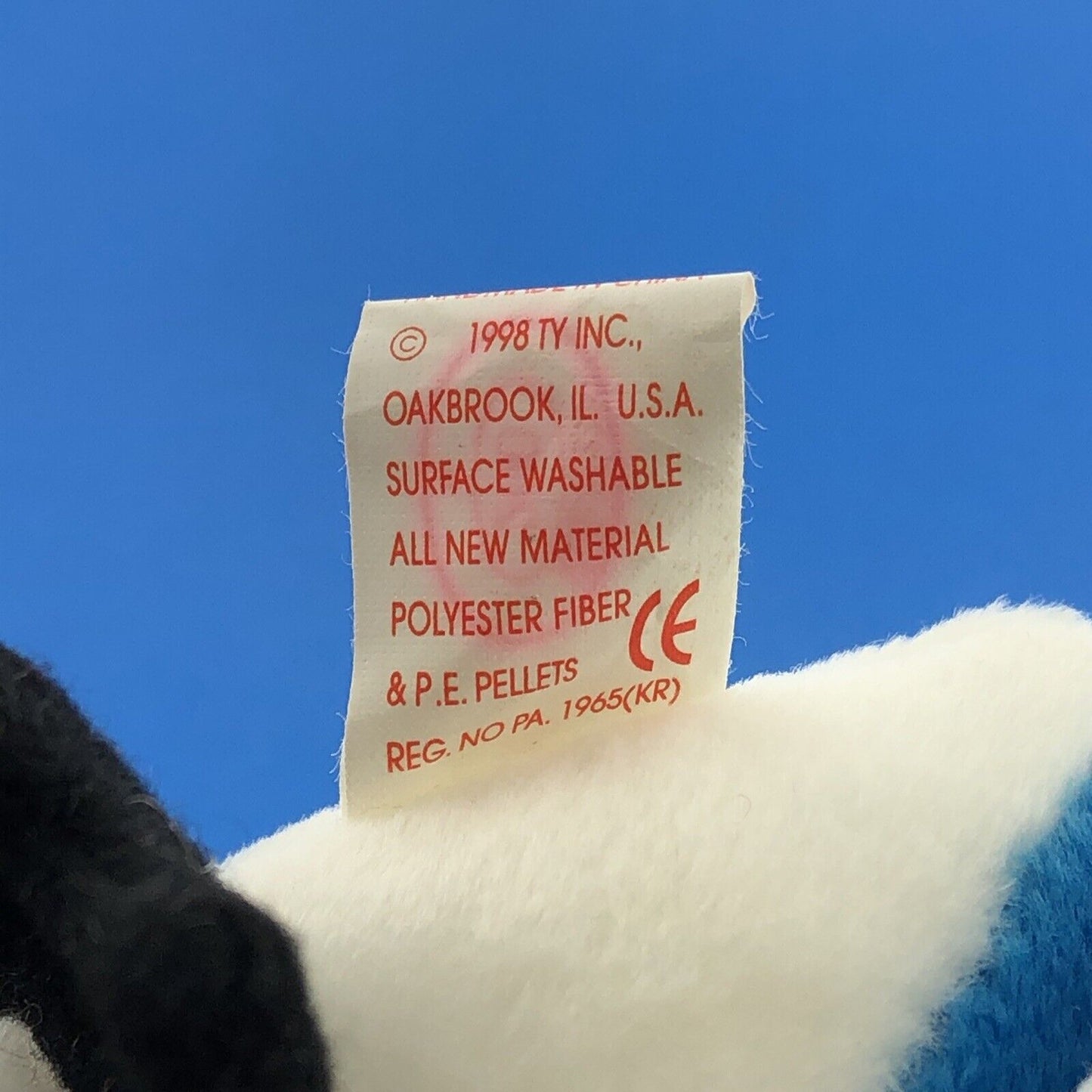 1997 TY Beanie Baby Rocket The Blue Jay Near Mint Condition Retired Errors- 4202