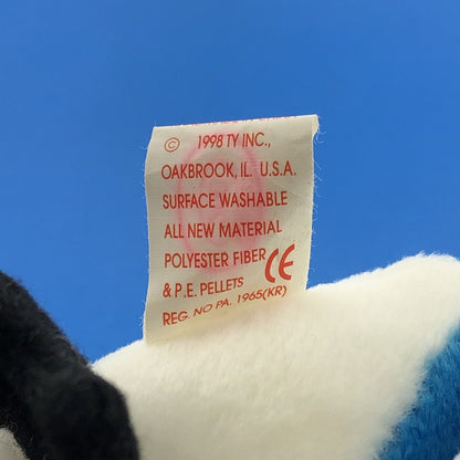 1997 TY Beanie Baby Rocket The Blue Jay Near Mint Condition Retired Errors- 4202