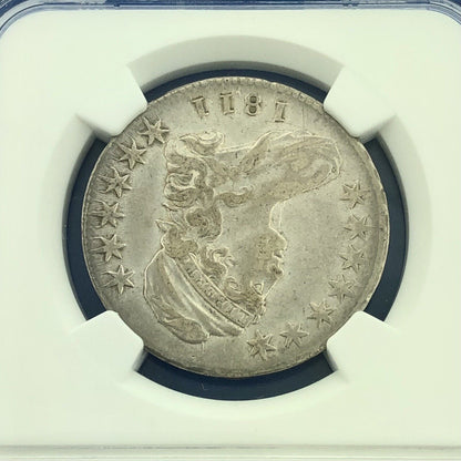 1811/10 Capped Bust Silver Half Dollar 50c Lettered Edge NGC XF Details Coin