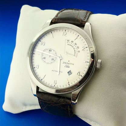 Zenith Grande Class Elite Reserve De Marche 030520685 Stainless Steel Watch