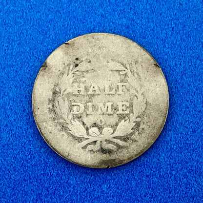 1839 O Seated Liberty Silver Half Dime Type 2 Better Key Rare New Orleans Coin